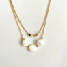 Collier double Moon